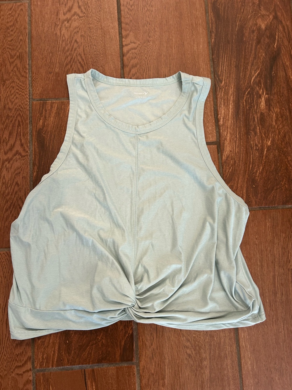 Old navy size L cloud soft mint green workout tank